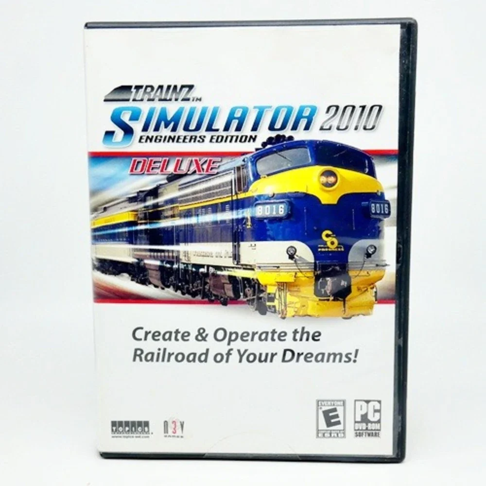 Trainz Simulator 2010 Engineers Edition Deluxe PC DVD-ROM Game With Manual